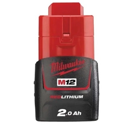 vendita online Batteria m12 12v 2ah  Caricabatterie e batterie Milwaukee